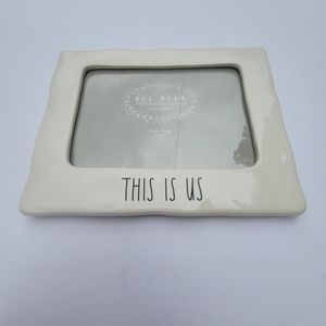RAE DUNN Ceramic “This is Us” 5x7 Picture Frame